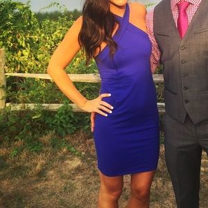 Leith Bodycon Royal Blue Dress